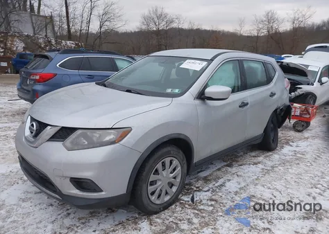 2016 Nissan Rogue S from USA, damaged, VIN KNMAT2MV3GP623515
